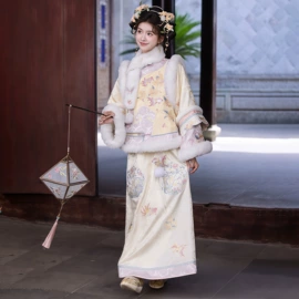 汉服禅茶服;汉服套装;马面裙