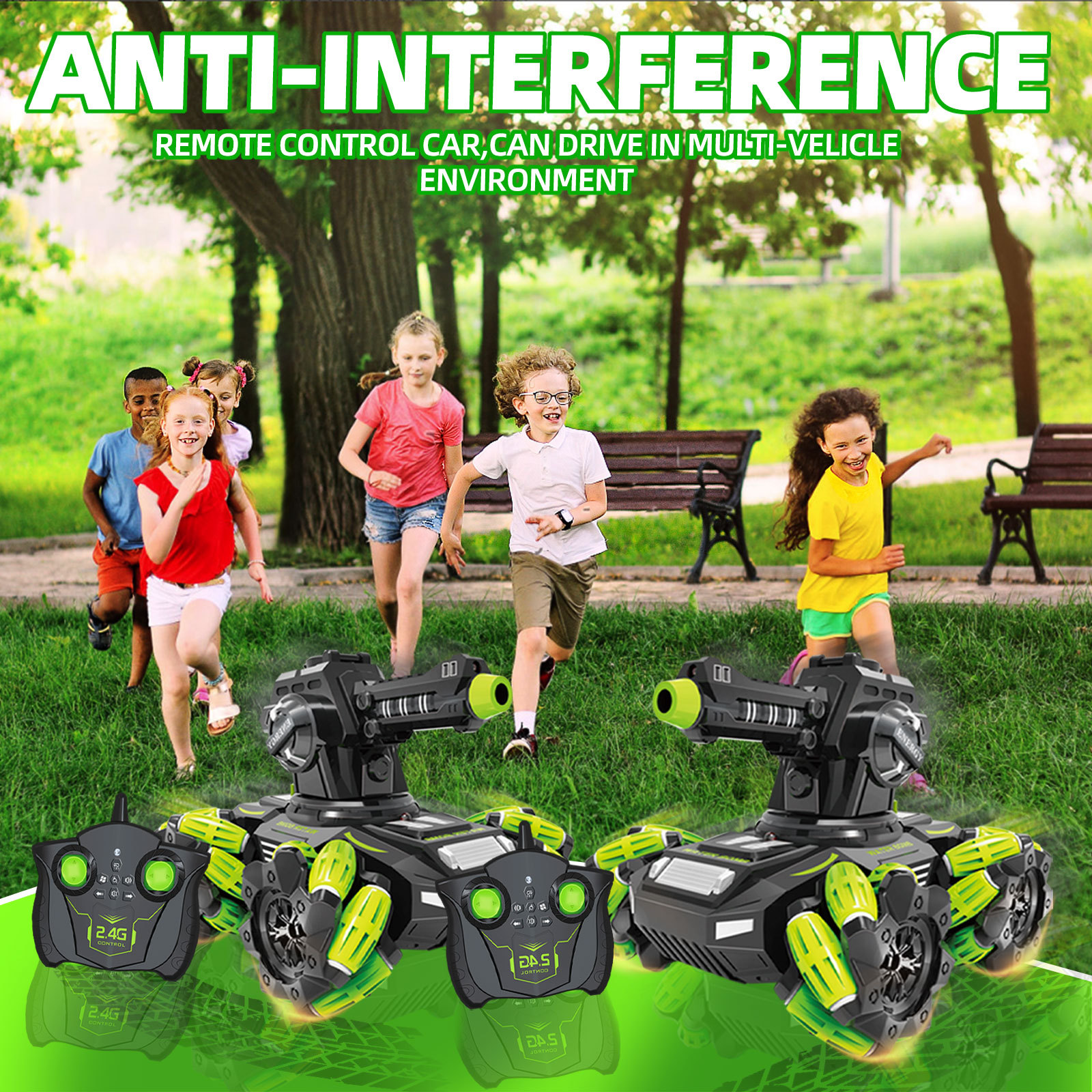 Toy Factory Remote Control Tank Drifting Spray Remote Control Car Rc Can Launch Bubble Water Cannon Remote Control Car Rc