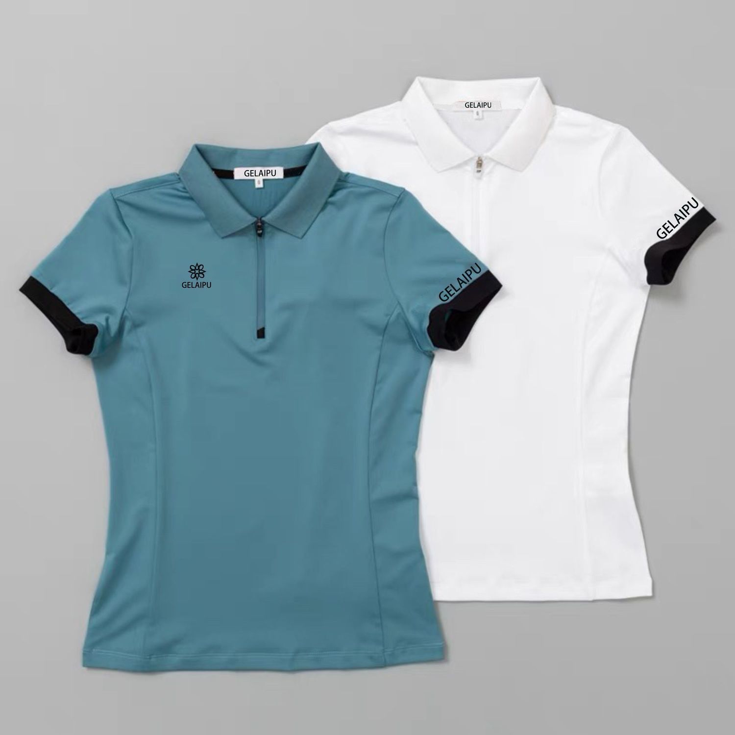 Spring and Summer New Golf Clothing for Women, Breathable and Quick-Drying Outdoor Slim Short-Sleeved T-Shirt Polo Shirt for Sports and Leisure