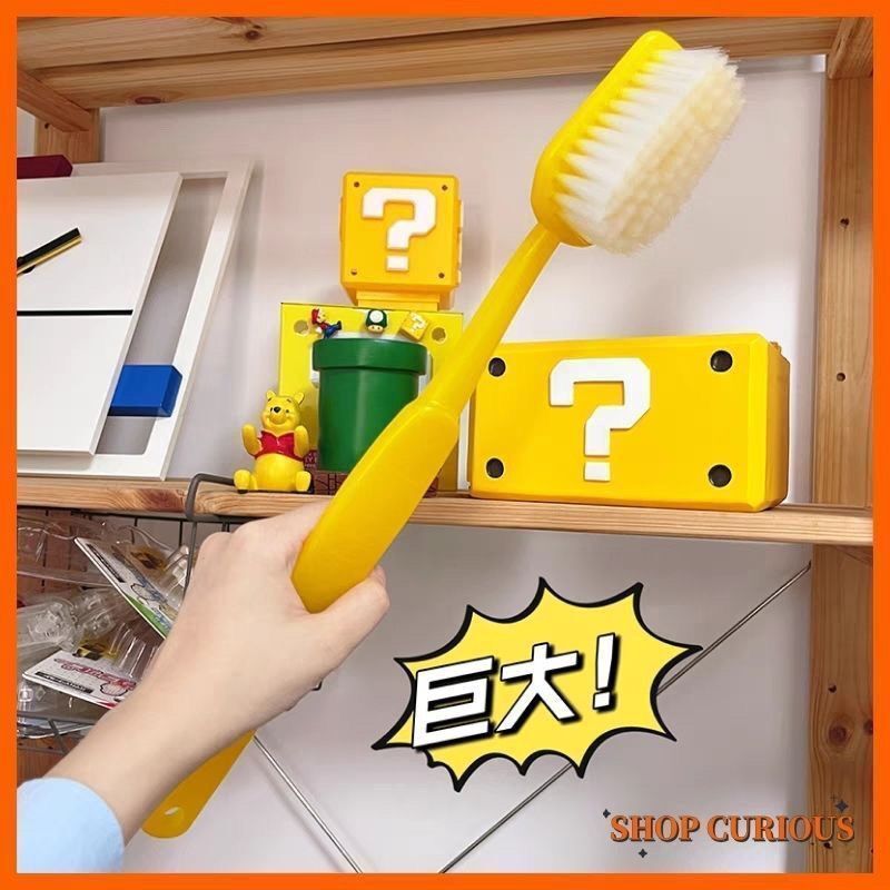 Creative and Quirky Oversized Toothbrush Prop, Bath Brush, Scrub Brush, Soft Bristle Exfoliator, Fun Giant Toilet Brush, Cute Creative and Quirky Oversized Toothbrush Prop, Bath Brush, Scrub Brush, Soft Bristle Exfoliator, Fun Giant Toilet Brush, Cute