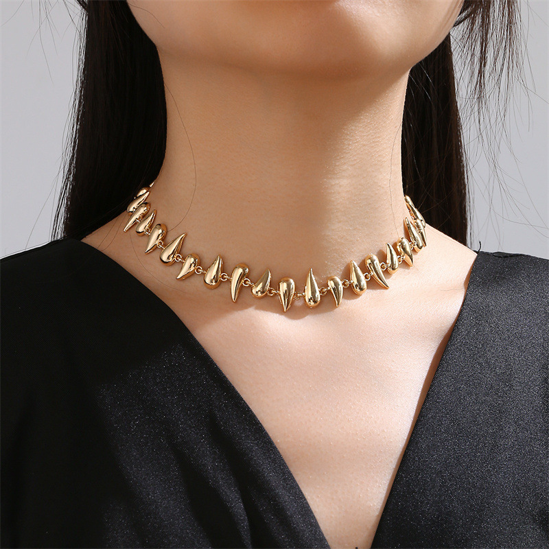 30g Weight Electroplating Gold Plating Process KC Golden Plated Plating Material Jewelry Set Classification 1 Set Quantity Daily, Date Occasion Alloy Material Geometric, Solid Color Pattern Women's Gender Simple Style Style Plating Craft Simple Style Geometric Solid Color Stainless Steel Alloy Plating Women's Jewelry Set 6