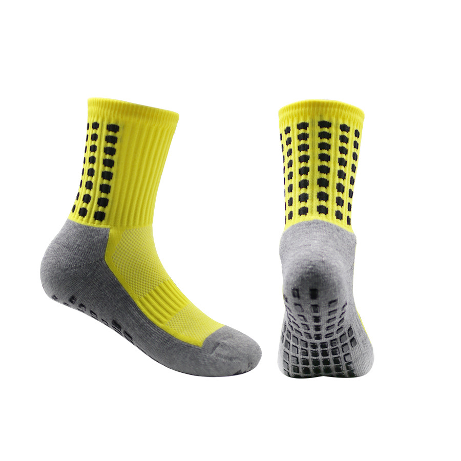 Calcetines de fútbol calcetines deportivos Calcetines antideslizantes dispensadores de media pantorrilla niños y adolescentes Calcetines de entrenamiento para mujeres 33-39