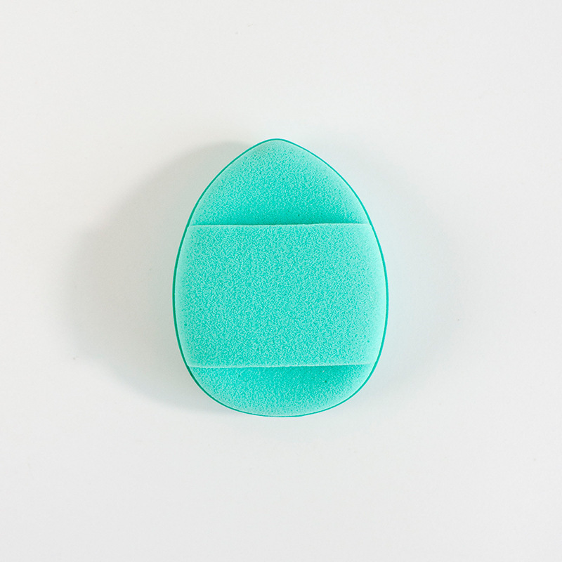 Dedo punta mini pulgar polvo no comer polvo Q bala cojín de aire mini dedo polvo pequeño base líquido concealer huevo de maquillaje