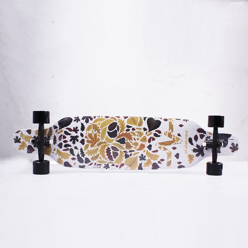 SOURCE manufacturer 41*9inch maple four-wheel long board girls Road brush street dance board