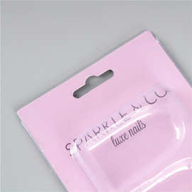 透明塑料加厚包装盒pvc吸塑托盘现货化妆品植绒包装定选制作