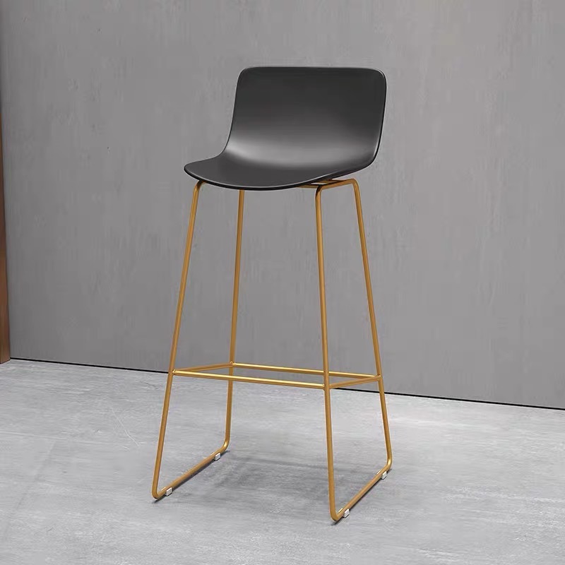 Nordic Creative Bar Chair Front Desk High Stool Colorful High Chair Modern Simple Bar Stool High Chair