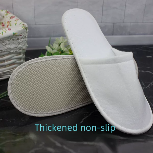 Factory direct Hotel Hotel disposable disposable slippers home hospitality thickened non-slip slippers spot