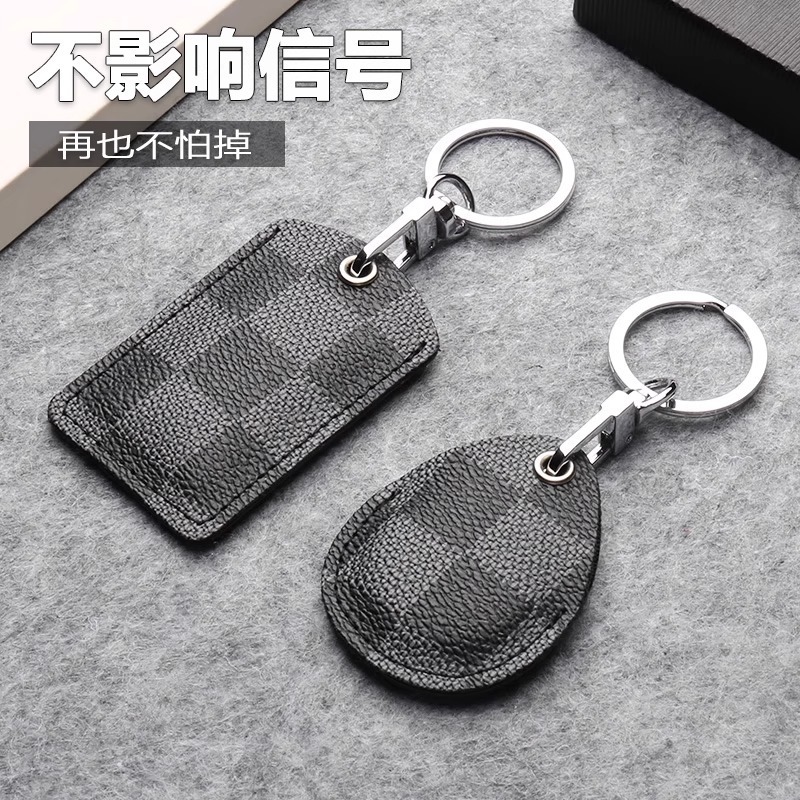 New Anti-Lost Access Control Compact Card Holder, Water Drop Keychain, Creative Mini Community Elevator Card Protective Cover, Door Card