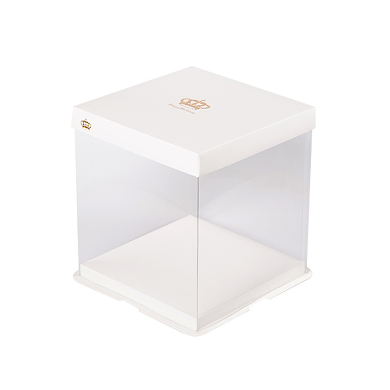 Caja de pastel de cumpleaños totalmente transparente caja de regalo caja de regalo caja transparente caja de regalo de graduación de baloncesto caja de regalo caja de regalo