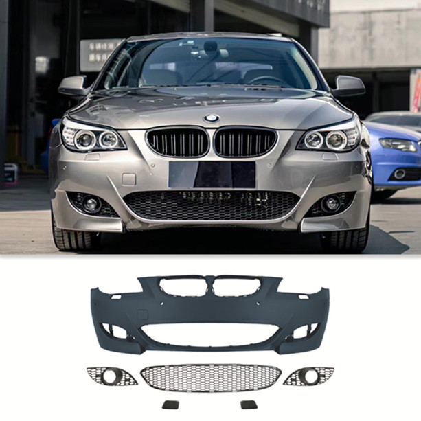 迪卡欣 – Big Surrounded 04-10 BMW 5 - unpainted-m5-front-bumper-fog-lights-pp-injection