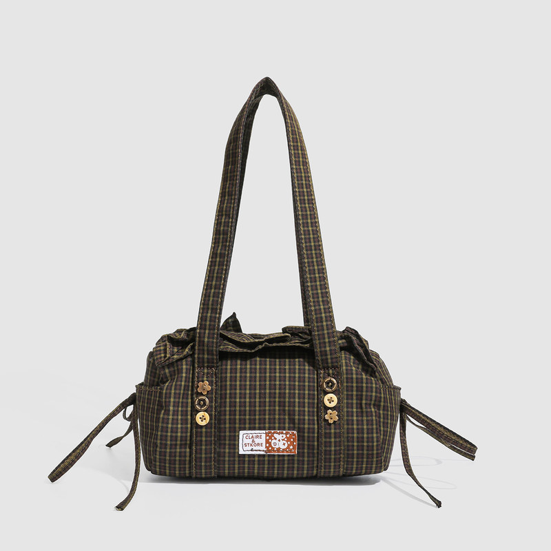 Korean and Japanese Style Niche Instagram-Style Patterned Design Casual Shoulder Bag for Commuting, Going Out, and Everyday Shopping Korean and Japanese Style Niche Instagram-Style Patterned Design Casual Shoulder Bag for Commuting, Going Out, and Everyday Shopping