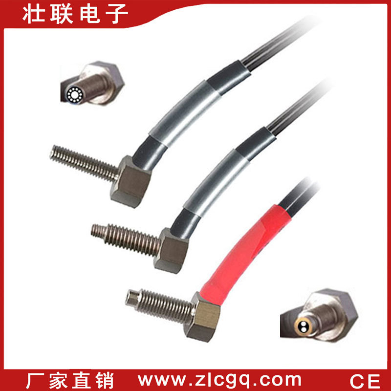 直角光纤感应头90度光纤传感器 漫反射进口线光纤管厂家供应