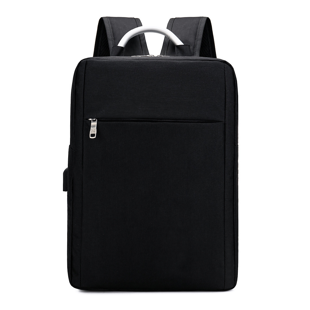 Casual Travel Backpack, With USB Charging Port, Laptop School Bag, Business Backpack_voghion.com