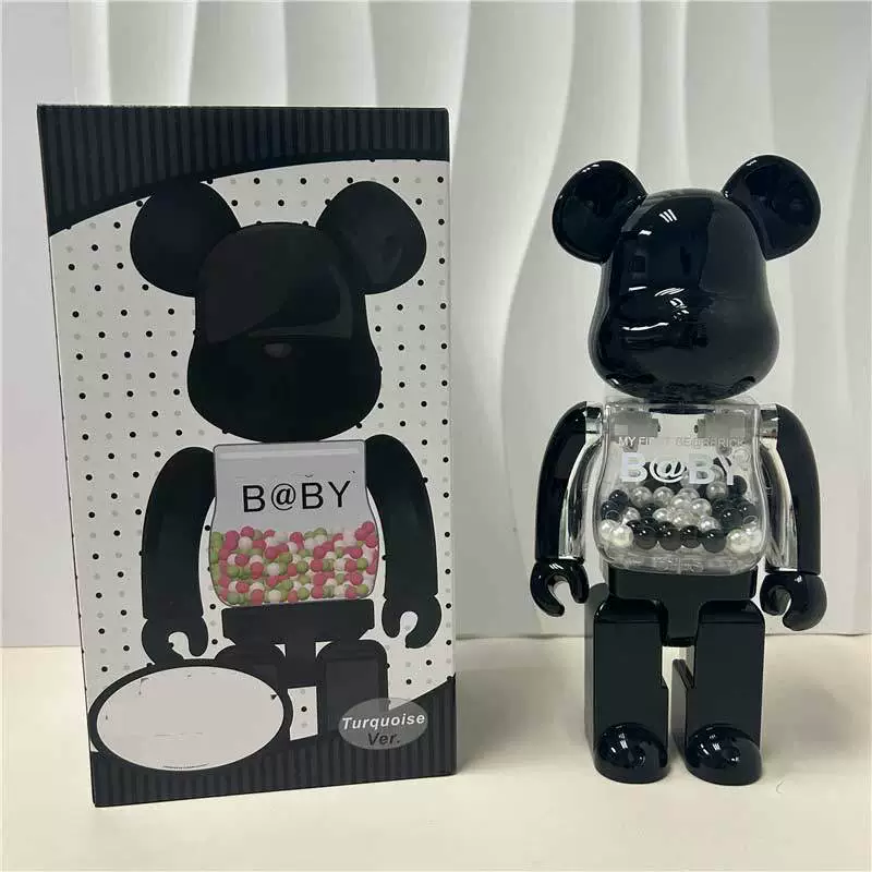 Bearbrick 400% Violent Xiong Fan Gogh — фигура «Подсолнух», кролик, звезда, луна, поверхностный трендовый дизайн