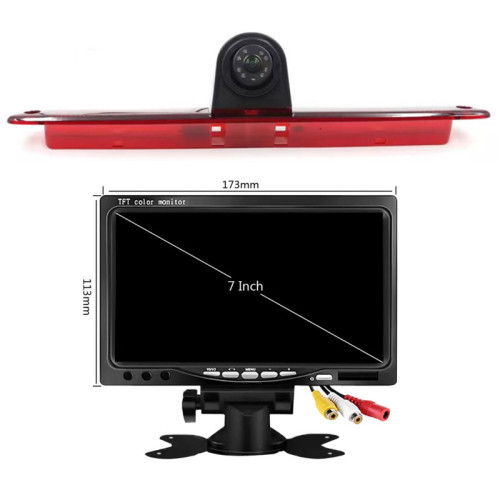 Suitable for Mercedes-Benz Sprinter, Vito, and Volkswagen High-Position Brake Light with 4089 Night Vision HD Reversing Camera