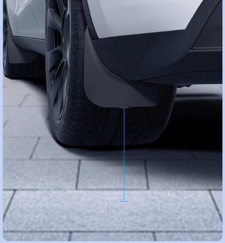 Suitable for the New Model Y3 Punch-Free Fender Modification Mudguard Leather Exterior Special Modely Accessories