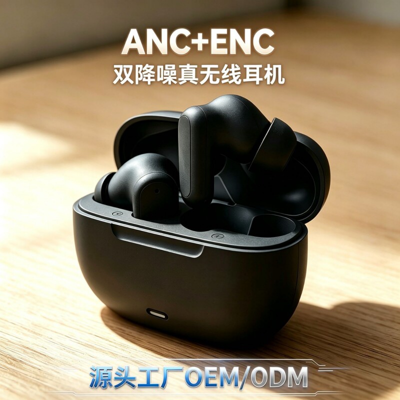 New Foreign Trade Model Anc+Enc Active Noise Reduction Tws True Wireless Bluetooth Earphones High Fidelity Wholesale from Shenzhen Factory New Foreign Trade Model Anc+Enc Active Noise Reduction Tws True Wireless Bluetooth Earphones High Fidelity Wholesale from Shenzhen Factory