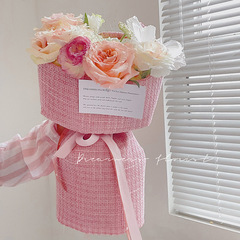 Spring and summer limited fashion fabric flower bouquet wrapping paper small fragrance fabric bouquet gauze flower shop packaging fabric