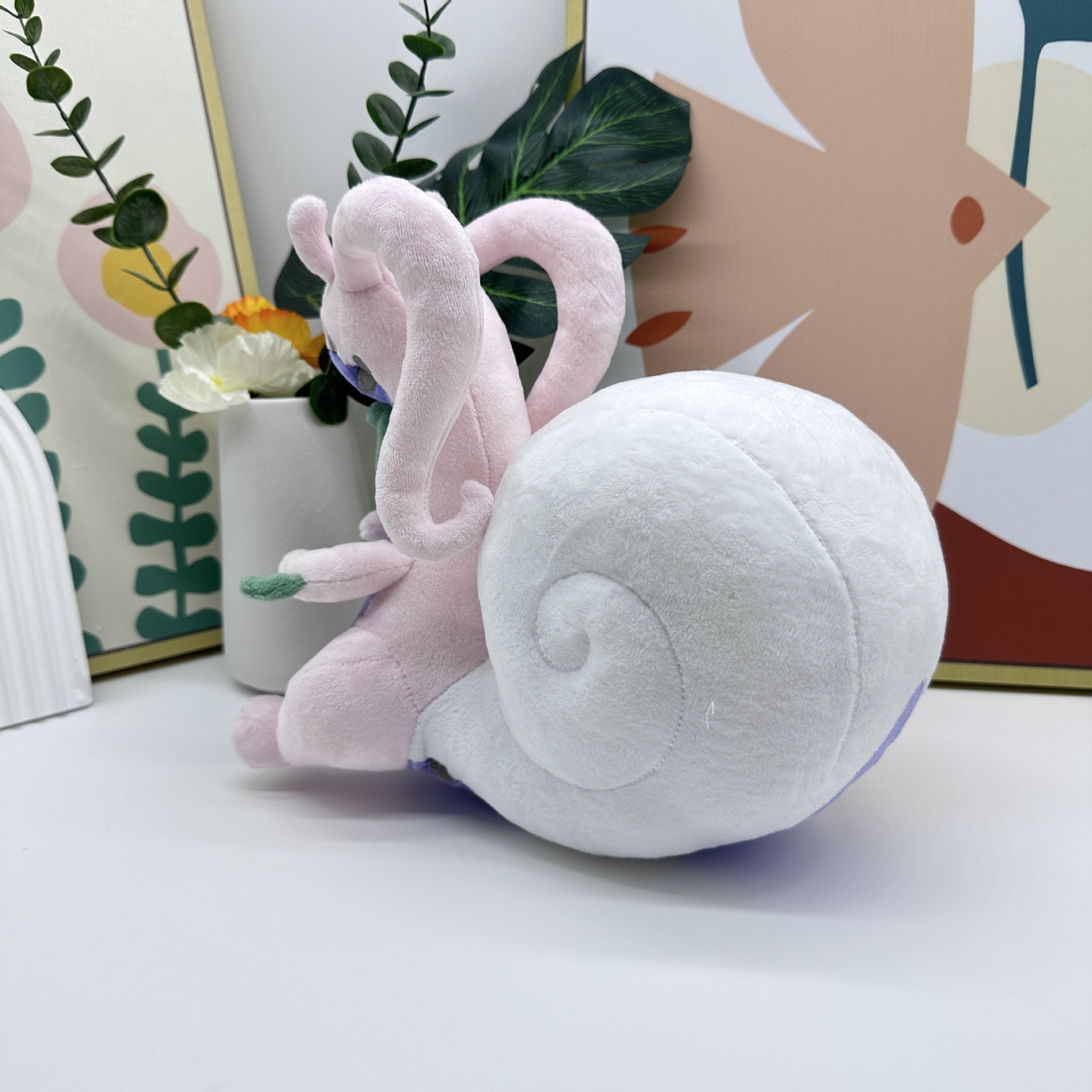 Cross border new product Sleeping Vaporeon Plush Water Eevee plush toy doll_voghion.com