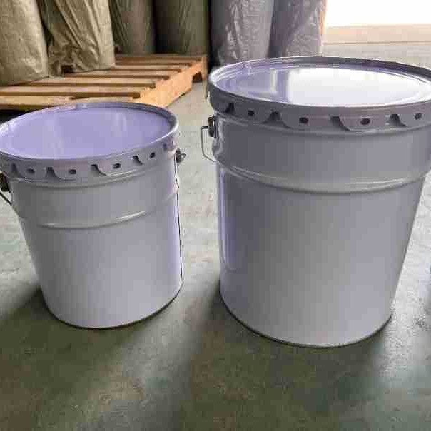 化工包装16升20升稀释剂铁皮桶手提油漆桶圆形化工手提马口铁桶