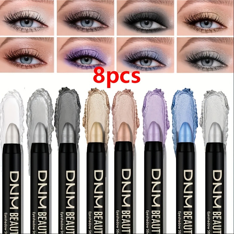 Valentine's Day 8/16pcs Multicolor Matte Pearl Eyeshadow跨境|undefined