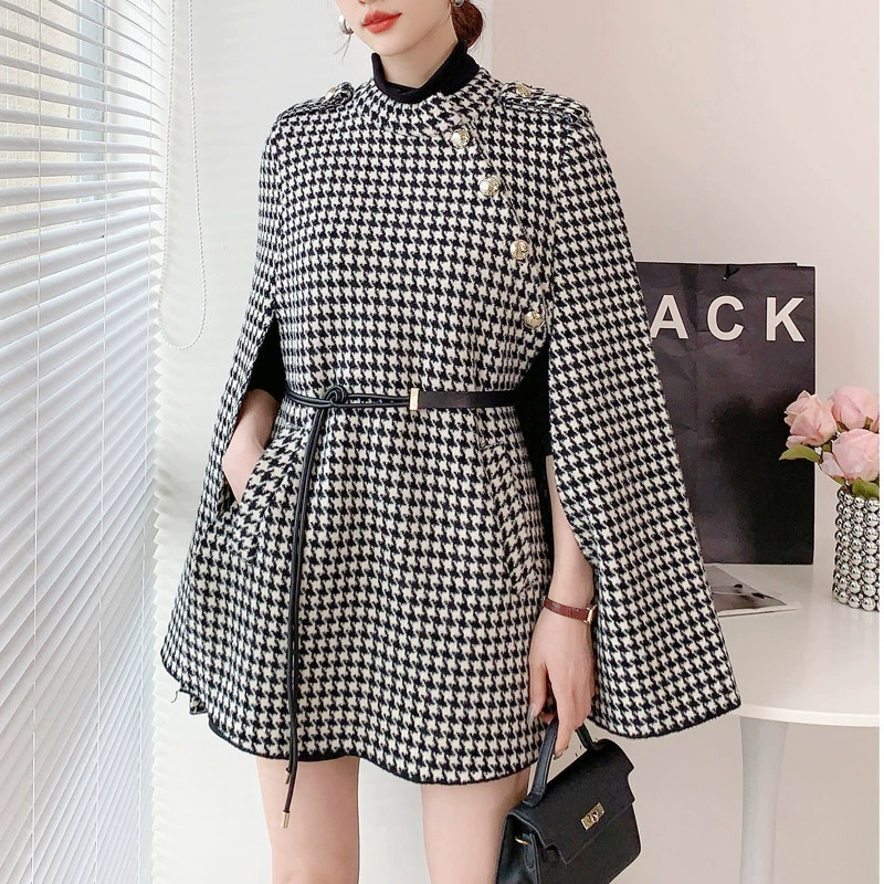 Кашемировое осеннее полупальто-Trench coat, плащ, свитер, куртка высокого качества стиль городской стиль