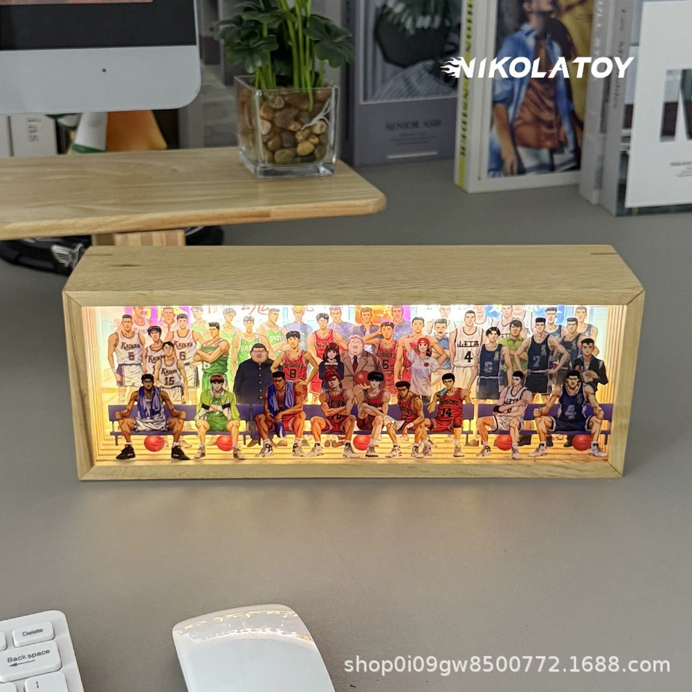 НИКОЛАТОЙ Минифигурка, объемная фоторамка из натурального дерева, украшения