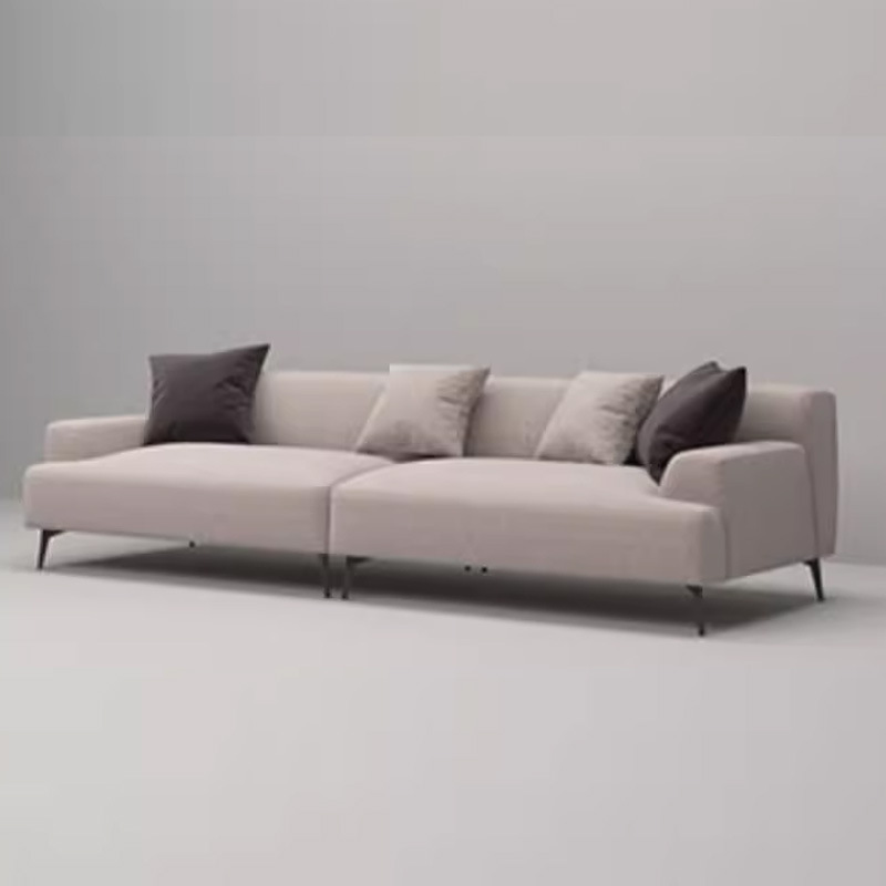 De alta calidad de color beige blanco gris cinturón blanco imperial concubina asiento sofá tela encantador viento tofu bloque cuadrado sala de estar sofá de madera maciza