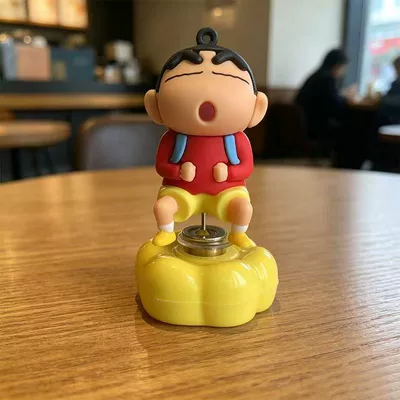Office Decoration Car Bobblehead – Car ornaments - sitting-posture-xiaoxin-base-rotating-model