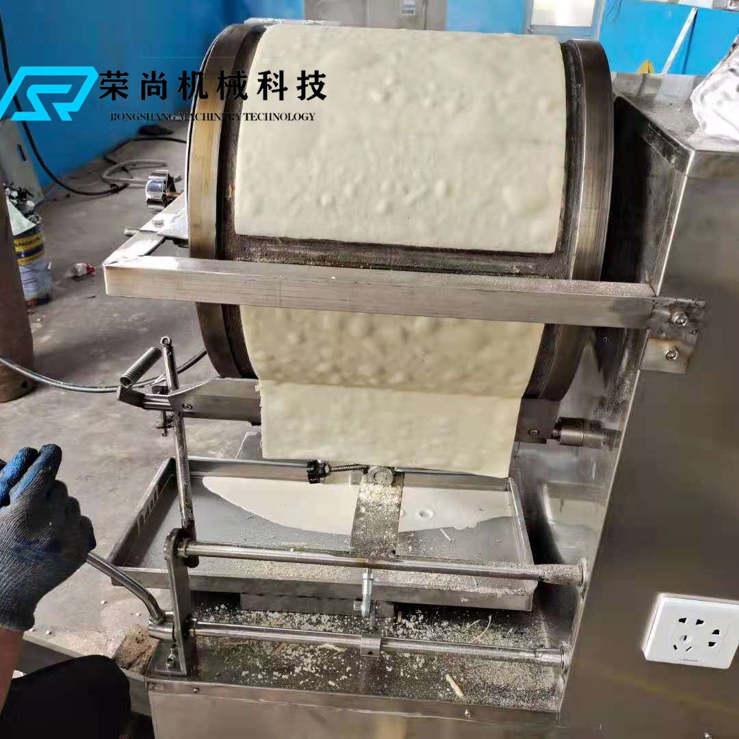 方形卷皮机 春卷皮制皮机 全自动春卷皮机 丝娃娃面皮机