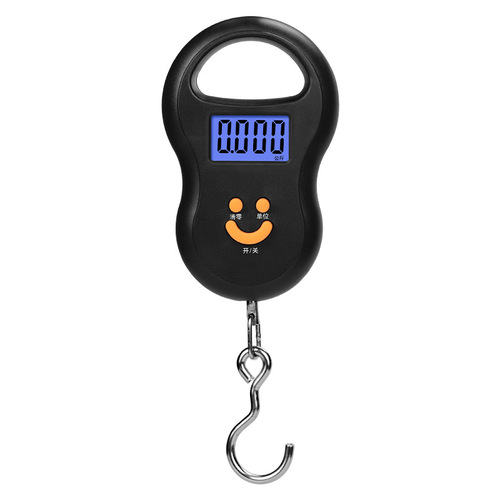 Portable electronic scale wholesale small gram scale portable express spring hook luggage electronic scale food gram weight scale