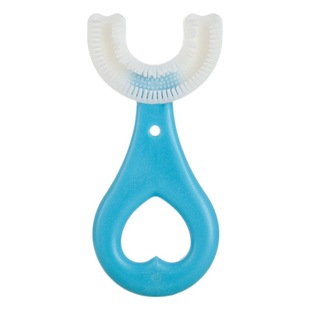 Children's u-shaped toothbrush manual baby 2-3-6-12 years old and above u-shaped mouth soft bristle brushing artifact