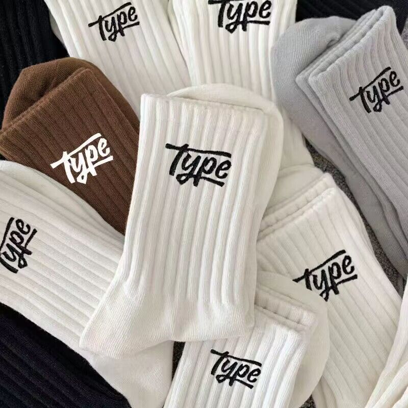 Women's Fall/Winter Matchable Thick Warm Anti-Odor Non-Pilling Trendy Socks for Couples and Men, Mid-Calf Socks from Zhuji