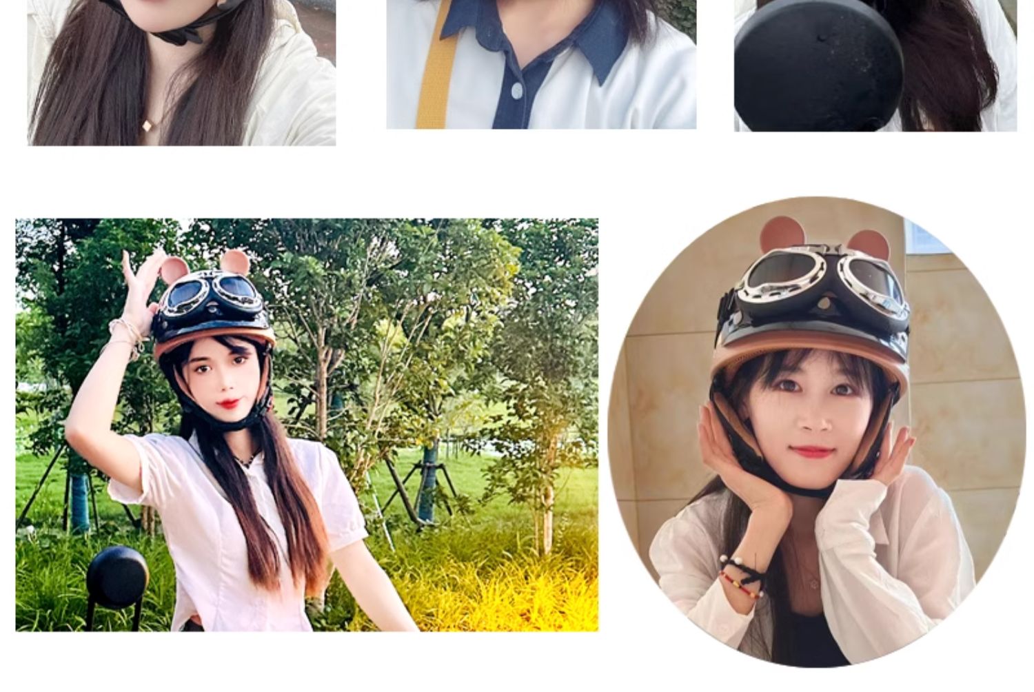 3C Certified Electric Motorcycle Helmet, Unisex, All-Season Half Helmet, Summer Sun Protection, Retro Safety Helmet for Electric Scooters