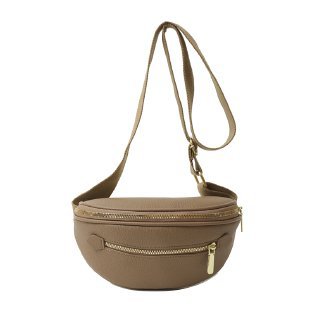 Nicho transfronterizo bolso de pecho inclinado bolso de cintura de moda de mujer bolso de hombro casual de cuero suave bolso de hombro letras de estilo universal