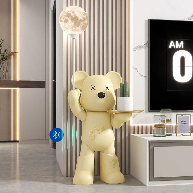 Privately Customized Design and Development of Large-Scale Floor-Standing Ornaments According to Drawings, Living Room Tv Cabinet Next to Sofa, Hotel Club