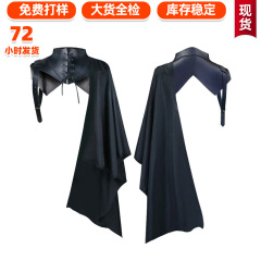 2025新款中世纪连帽斗篷舞会死神装扮披风派对角色扮演巫师长袍