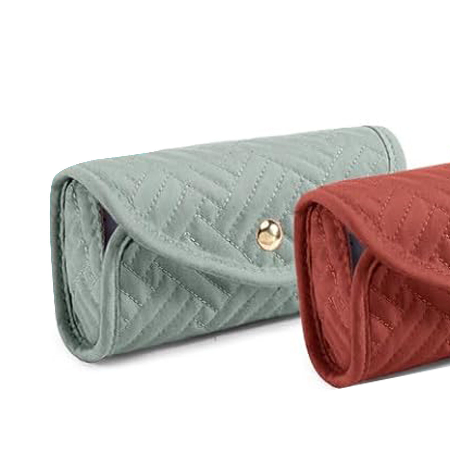 15.3*7.6*5cm; 진한 녹색