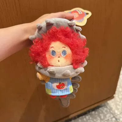 Toy Accessory: Pluş açarlıqlar - gray-skeleton-red-explosion-pendant