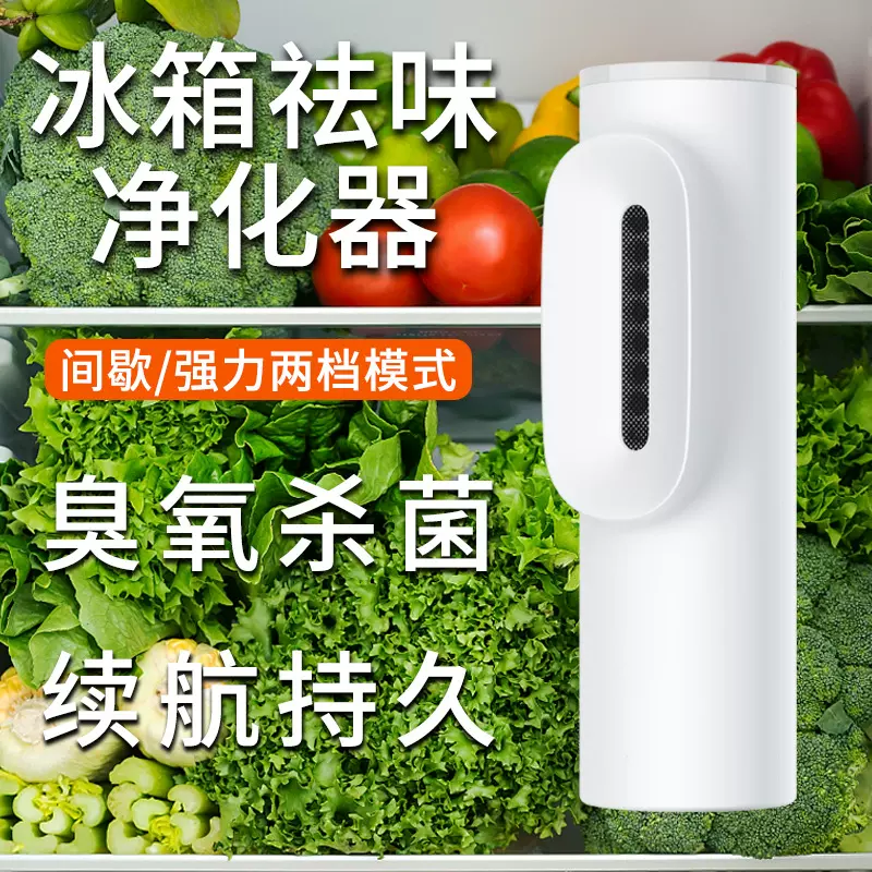 冰箱除味器家用车载去异味臭氧杀菌消毒祛味空气净化长效净化