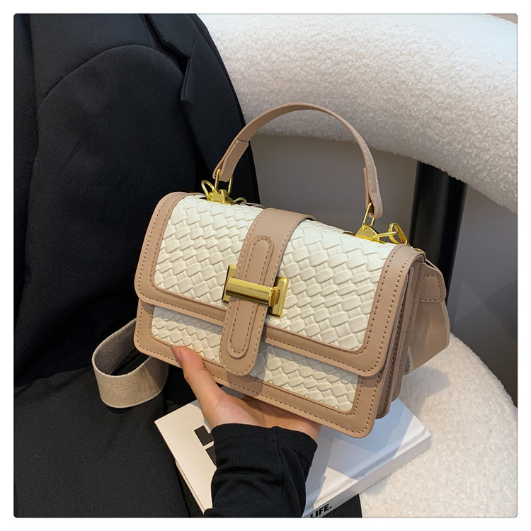 thumbnail image 1 of Bolso de mano para mujer, nueva colección de otoño 2025, estilo coreano, moda moderna y sencilla, bandolera cruzada, bolso pequeño cuadrado de ocio y tendencia., 1 of 10