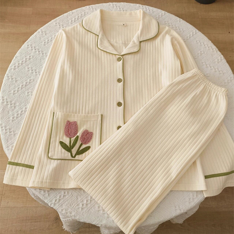 子供服ハローキティ女の子パジャマ小さな女の子春と秋の新しい長袖カーディガンアウターホーム服セット|undefined