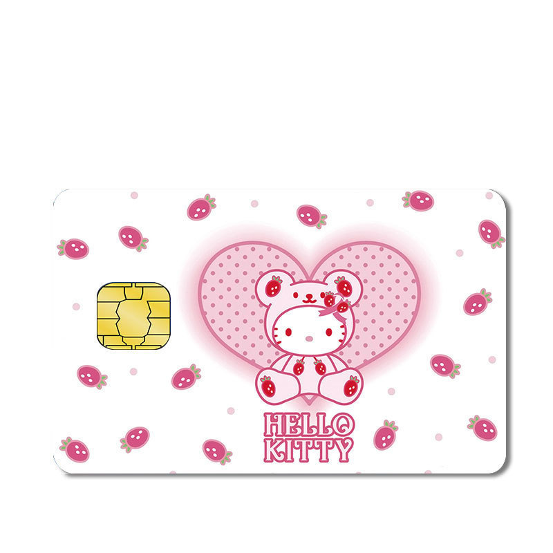 Calcomanía Impermeable para Tarjetas Bancarias de PVC Impermeable y Antideslizante para Tarjetas Bancarias