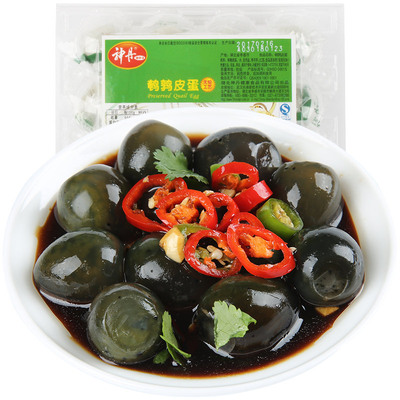 【壹件代發】神丹無鉛工藝鹌鹑皮蛋 慢腌不麻不澀12枚/盒*4盒