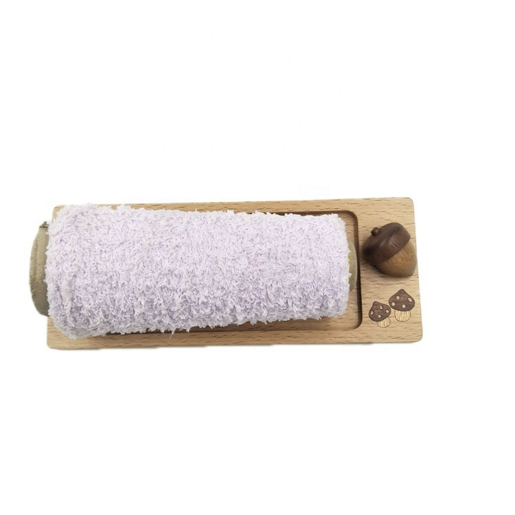 厂家供应5支全涤半边绒针织纱线 毛衣围巾专用纱线花式纱