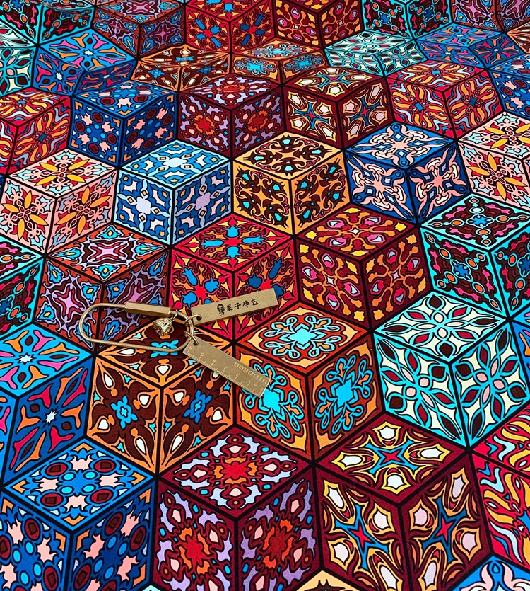 폭 1.1 미터 No.11 면 맞춤 수제 무지 천