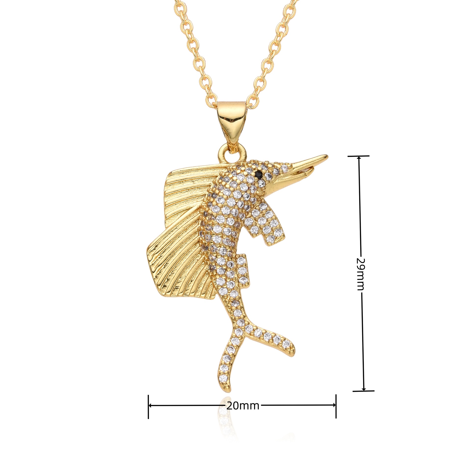 Wholesale Casual Simple Style Animal Copper Inlay Zircon Necklace display picture 35