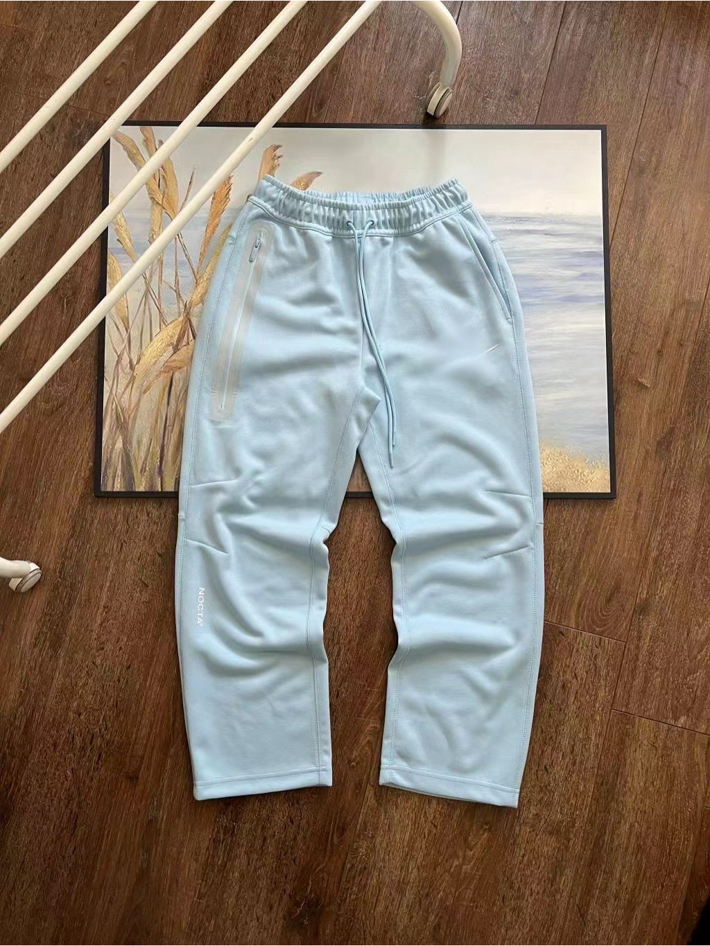 2025春クロスボーダー小フックカジュアルスポーツNOCTA連名フード付きジッパージャケットセットFD8454