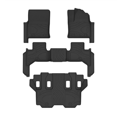 Special Right-Hand Drive Toyota Lc300 Cruiser Lc80Lc76 Land Cruiser Lc200 Floor Mats Tpe Rubber Lx600/570 (Universal Foot Pad) - right-hand-drive-lc300-right-hand-drive-seven-seat-floor-mats-fire-extinguisher-version-does-not-fit-full-tpe-special-car-dedicated