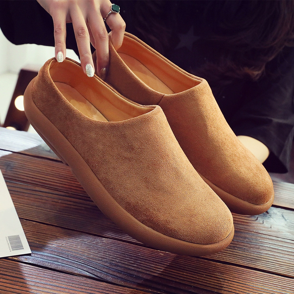 Туфли Birkenstock Little Potato, летние тапочки Baotou, мужские ленивые тапочки без шнуровки для выхода на улицу, мужские туфли-мулы